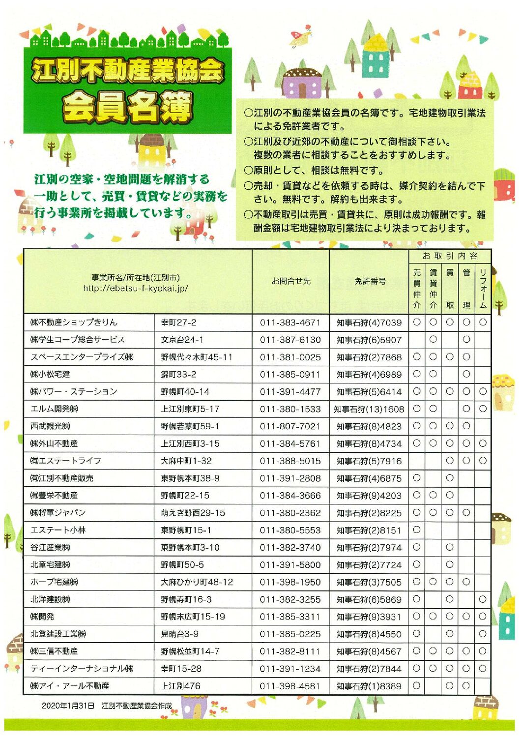 江別不動産業協会名簿_001